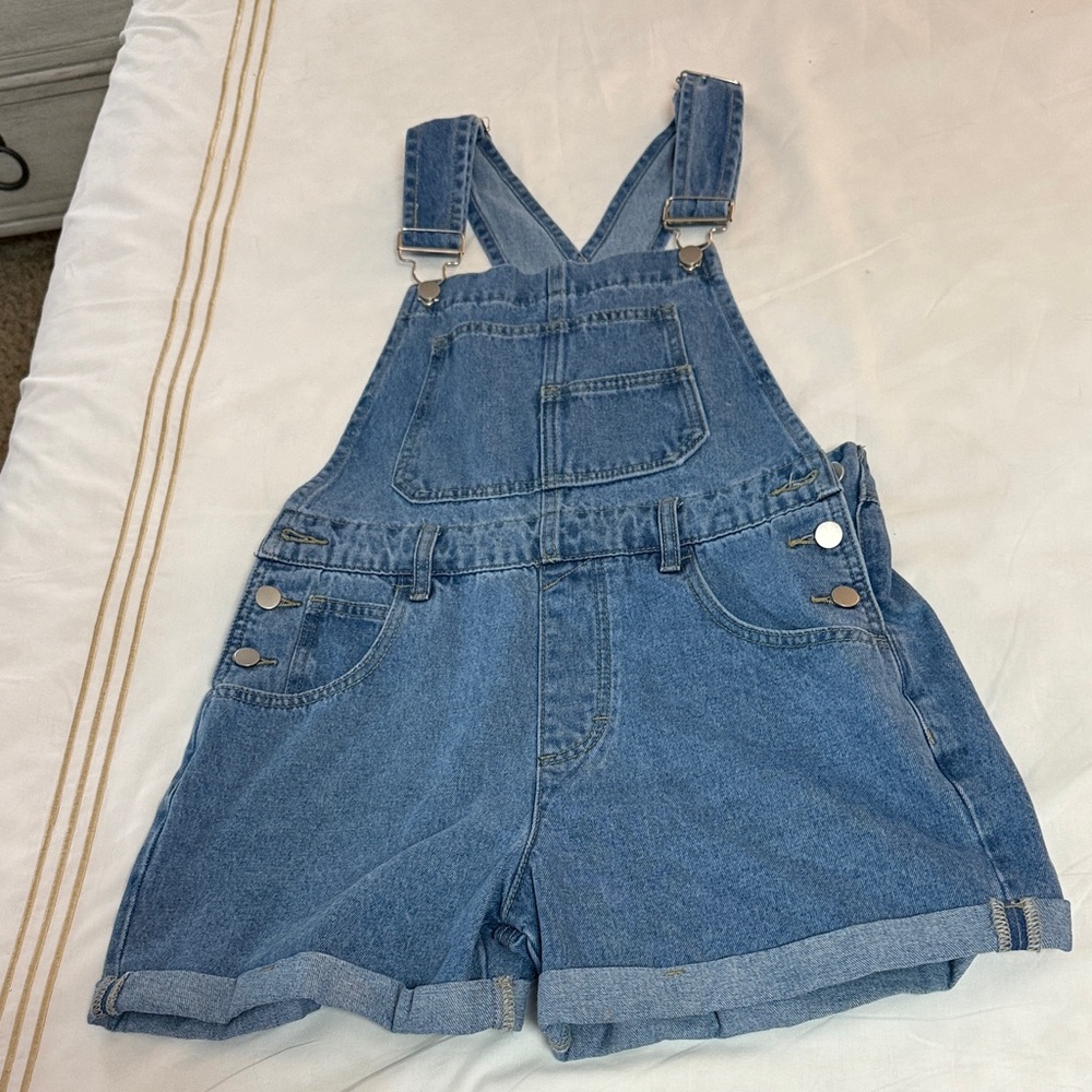 Blue Denim Overalls
